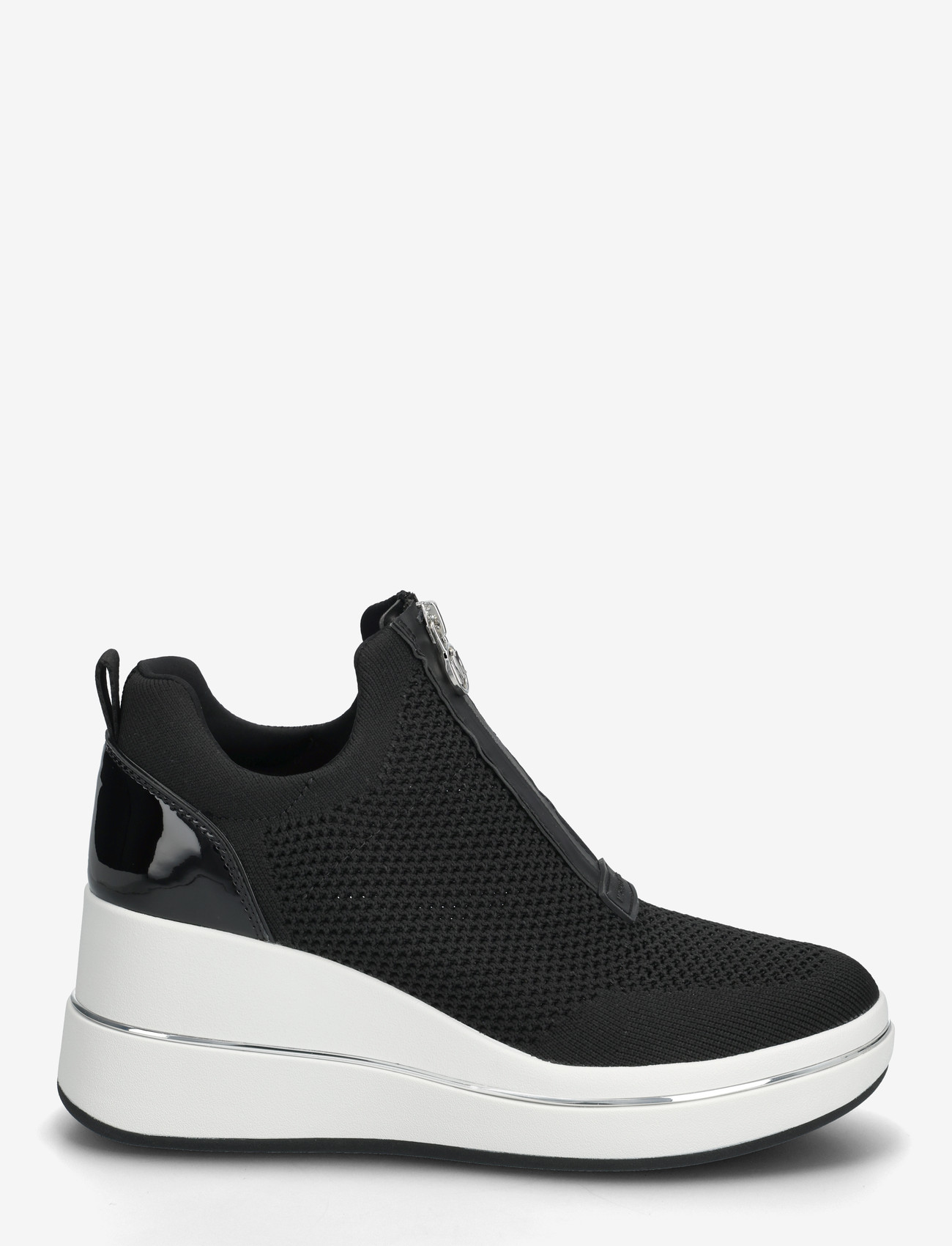 Michael Kors - EMMY WEDGE ZIP SLIP ON - chunky sneakers - black - 1