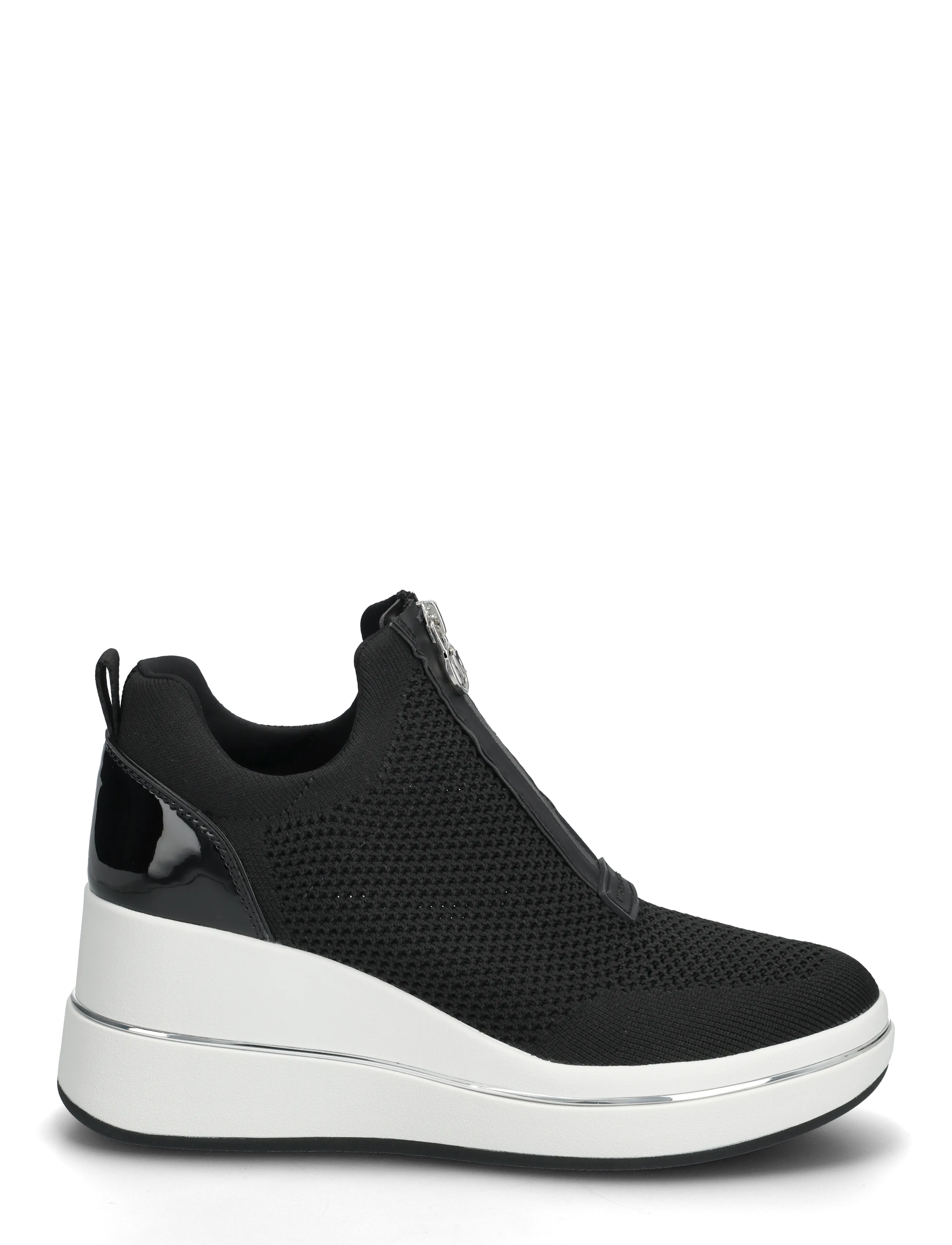 Michael Kors - EMMY WEDGE ZIP SLIP ON - chunky sneakers - black - 1