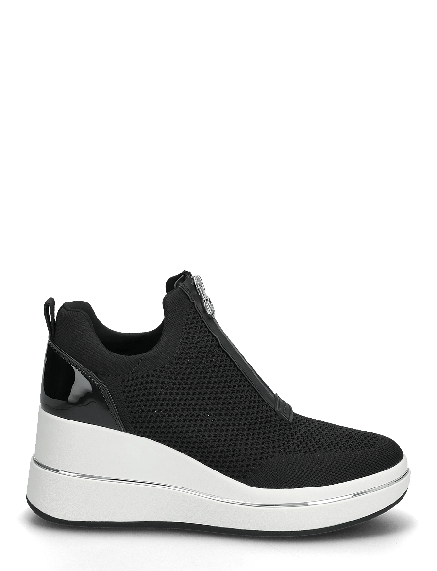 Michael Kors - EMMY WEDGE ZIP SLIP ON - wedge-sneaker - black - 1