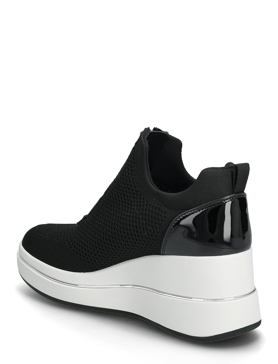 Michael Kors - EMMY WEDGE ZIP SLIP ON - wedge-sneaker - black - 2