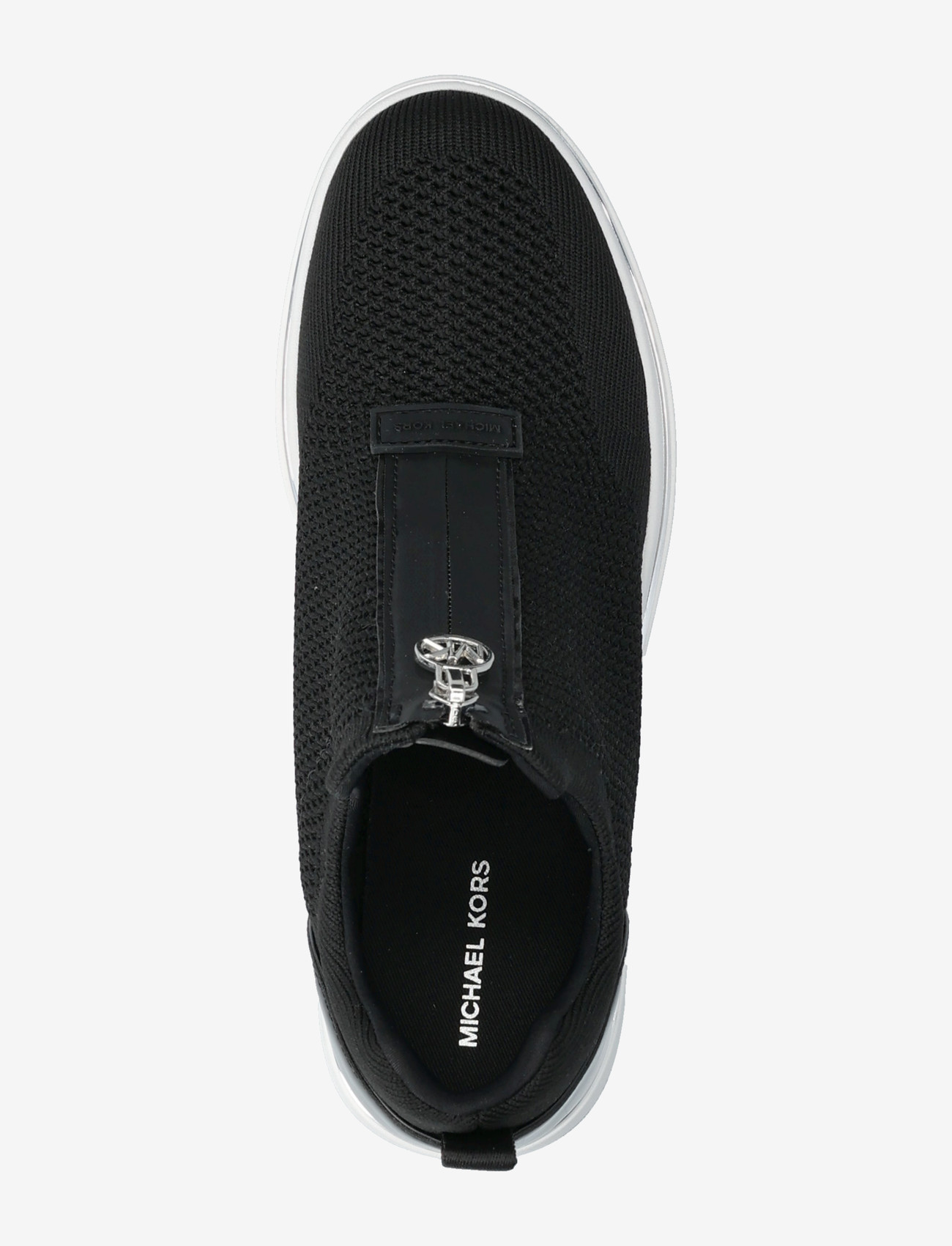 Michael Kors - EMMY WEDGE ZIP SLIP ON - chunky sneakers - black - 3