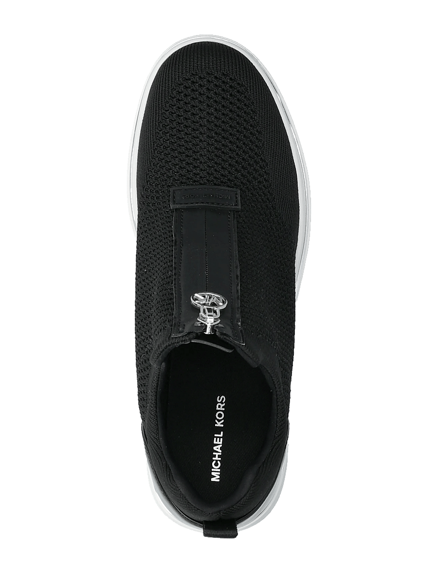 Michael Kors - EMMY WEDGE ZIP SLIP ON - wedge-sneaker - black - 3