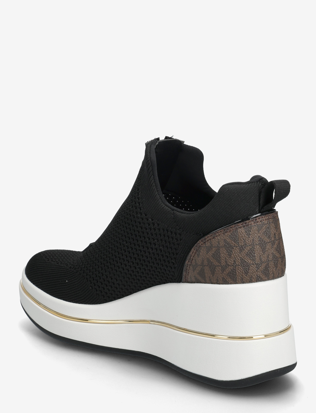 Michael Kors - EMMY WEDGE ZIP SLIP ON - slip-on sneakers - brown multi - 2