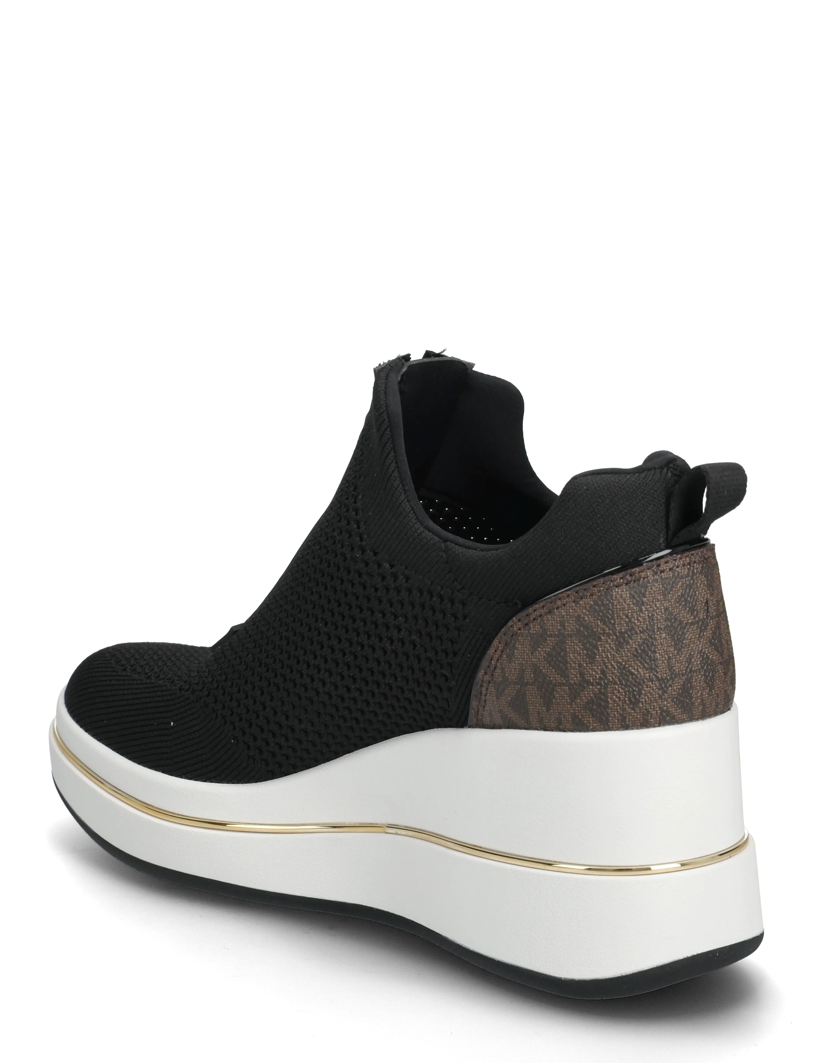 Michael Kors - EMMY WEDGE ZIP SLIP ON - slip-on sneakers - brown multi - 2