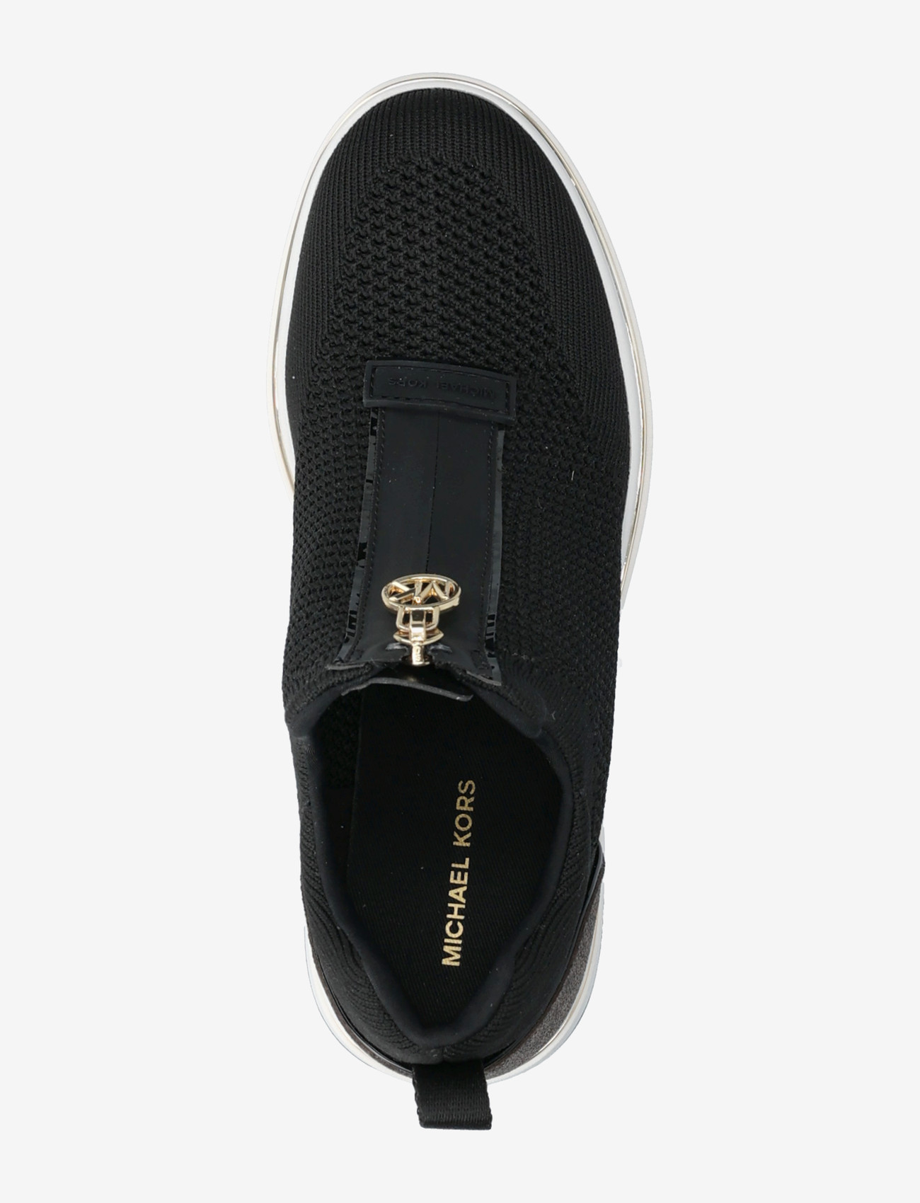 Michael Kors - EMMY WEDGE ZIP SLIP ON - slip-on sneakers - brown multi - 3