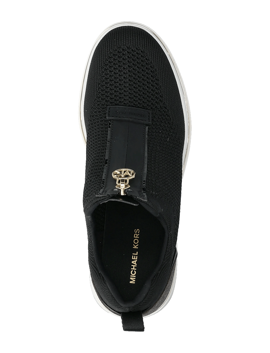 Michael Kors - EMMY WEDGE ZIP SLIP ON - slip on -tennarit - brown multi - 3