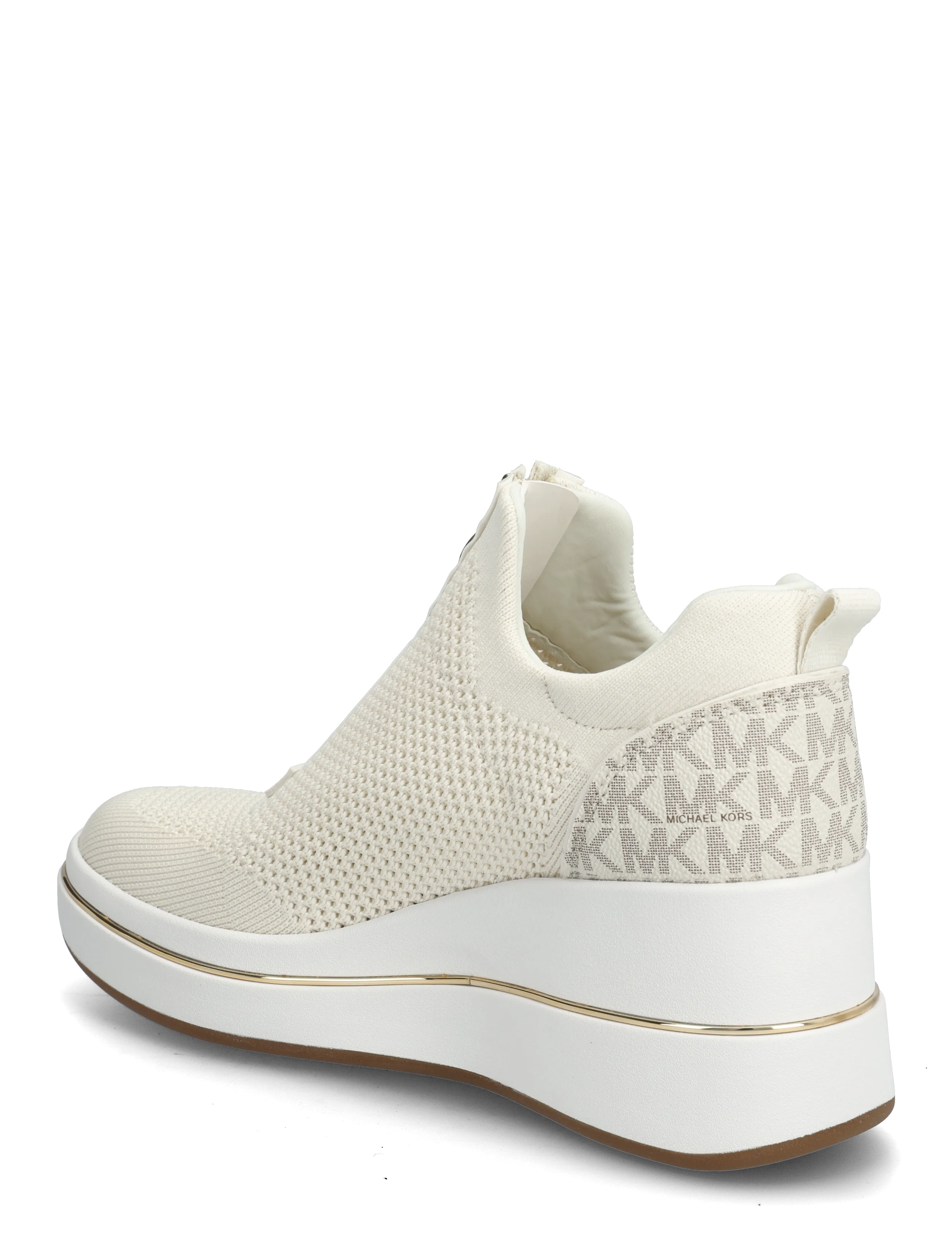 Michael Kors - EMMY WEDGE ZIP SLIP ON - slip-on sneaker - vanilla mlti - 2