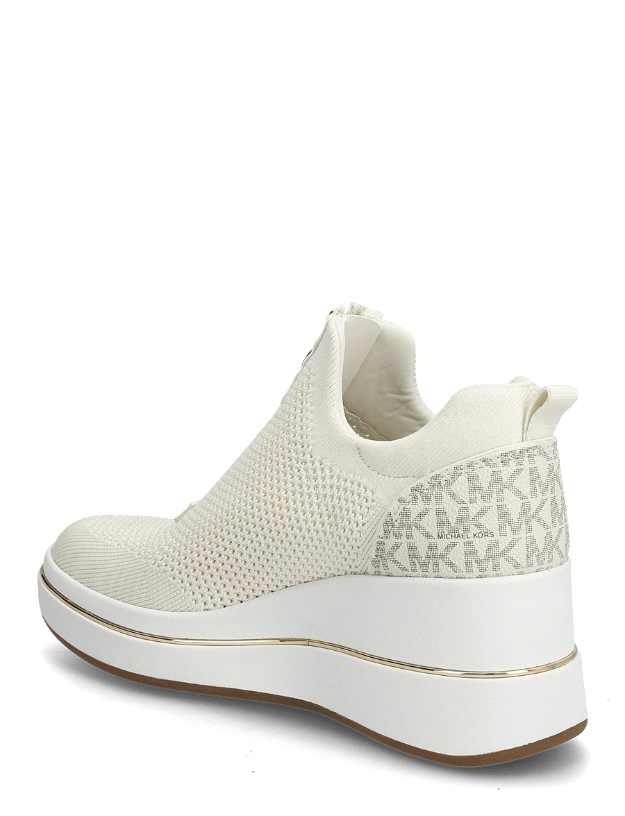 Michael Kors - EMMY WEDGE ZIP SLIP ON - slip-on sneaker - vanilla mlti - 2