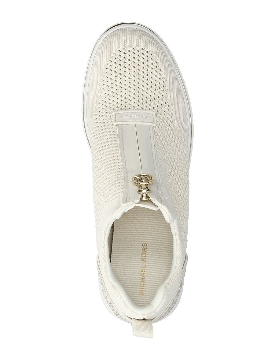 Michael Kors - EMMY WEDGE ZIP SLIP ON - slip-on sneaker - vanilla mlti - 3
