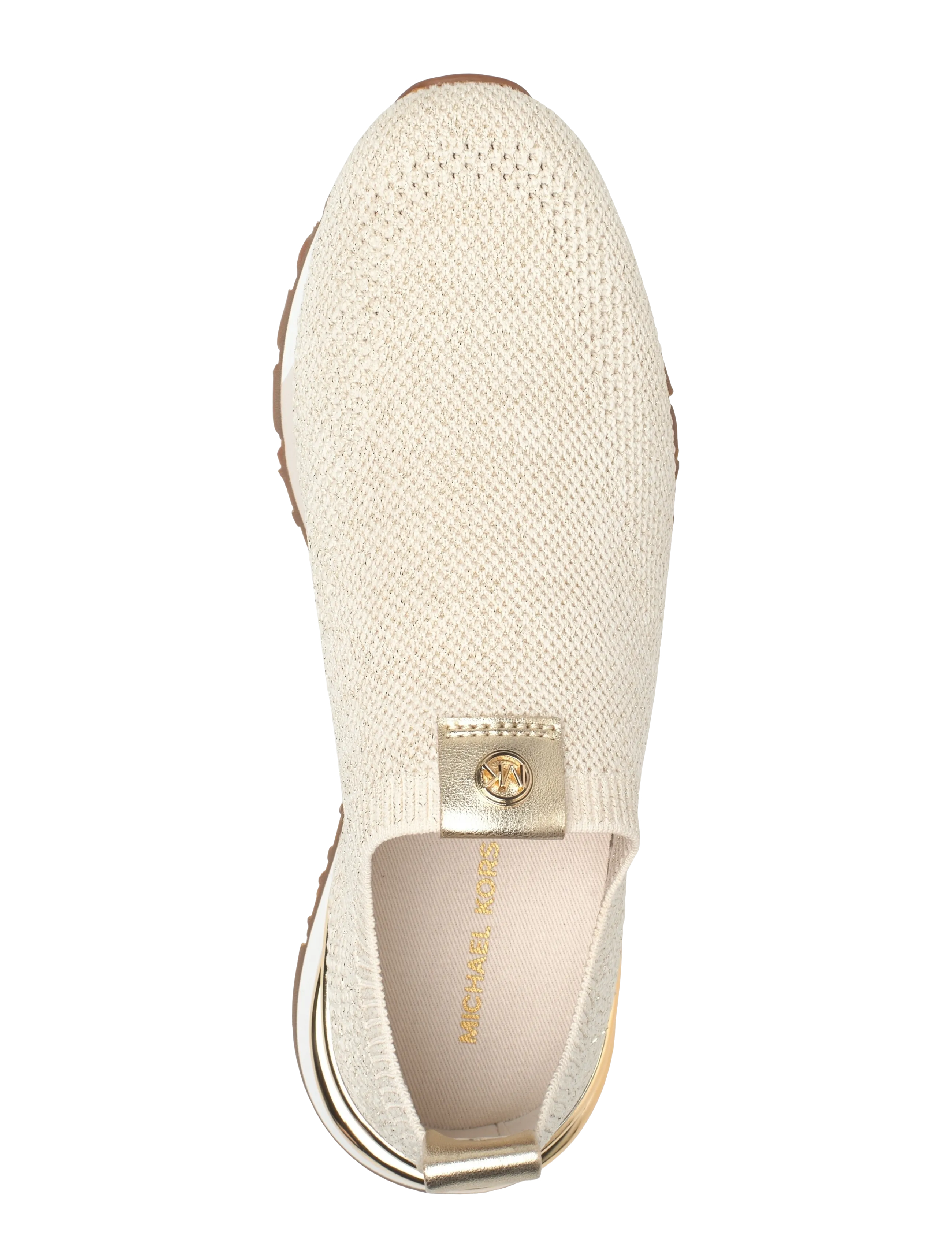 Michael Kors - TRAINER - slip-on sneakers - pale gold - 3