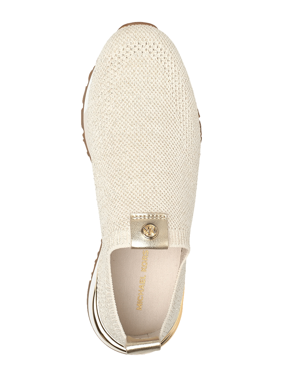 Michael Kors - TRAINER - slip-on tossud - pale gold - 3
