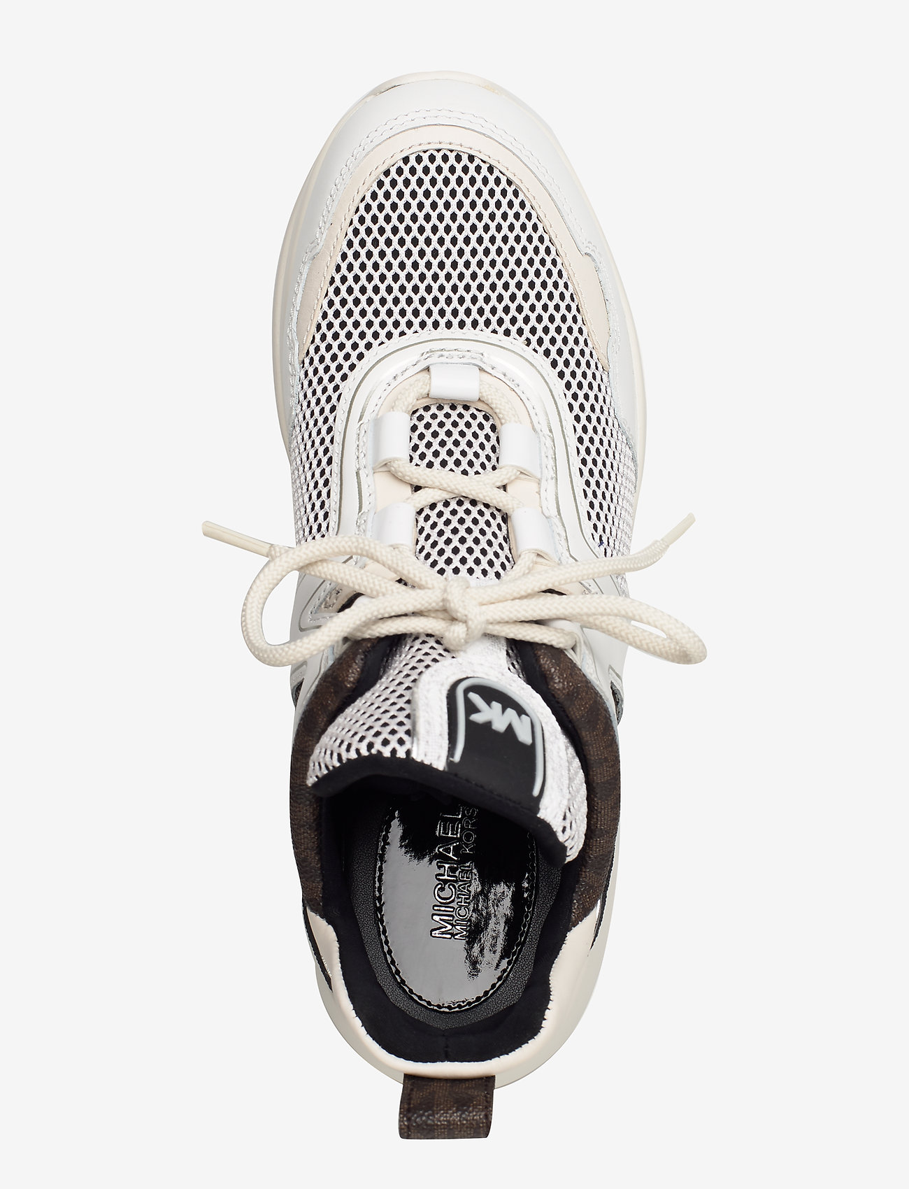 Michael Kors - OLYMPIA TRAINER - blk/opticwht - 3