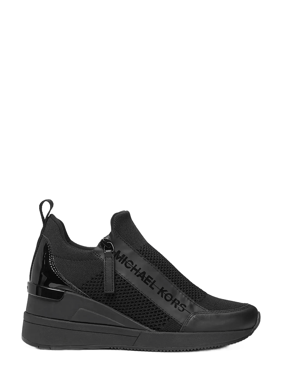 Michael Kors - WILLIS WEDGE TRAINER - black - 0