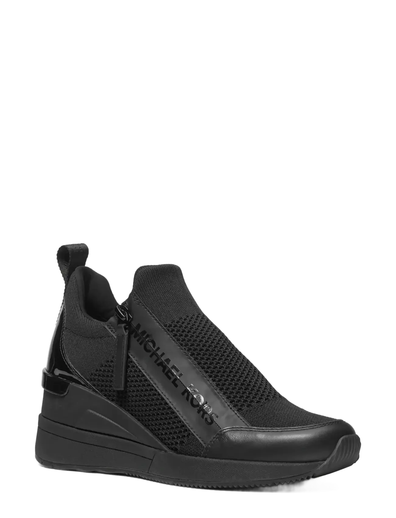 Michael Kors - WILLIS WEDGE TRAINER - black - 1