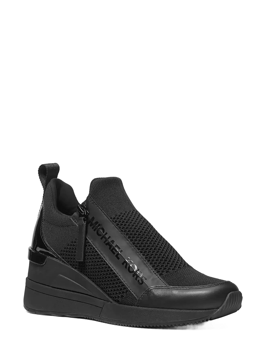Michael Kors - WILLIS WEDGE TRAINER - black - 1