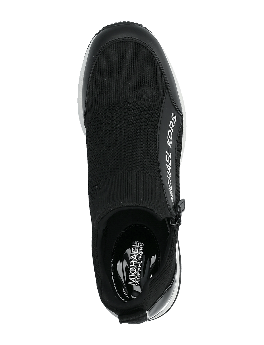Michael Kors - WILLIS WEDGE TRAINER - sneakers med kilklack - black - 3