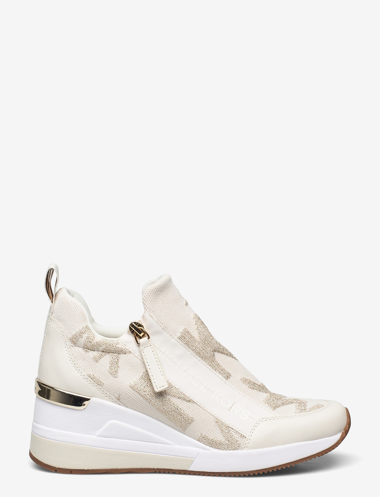 Michael Kors - ACTIVE WEDGE  WILLIS WEDGE TRAINER - lave sneakers - pale gold - 1