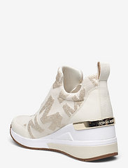 Michael Kors - ACTIVE WEDGE  WILLIS WEDGE TRAINER - lave sneakers - pale gold - 2