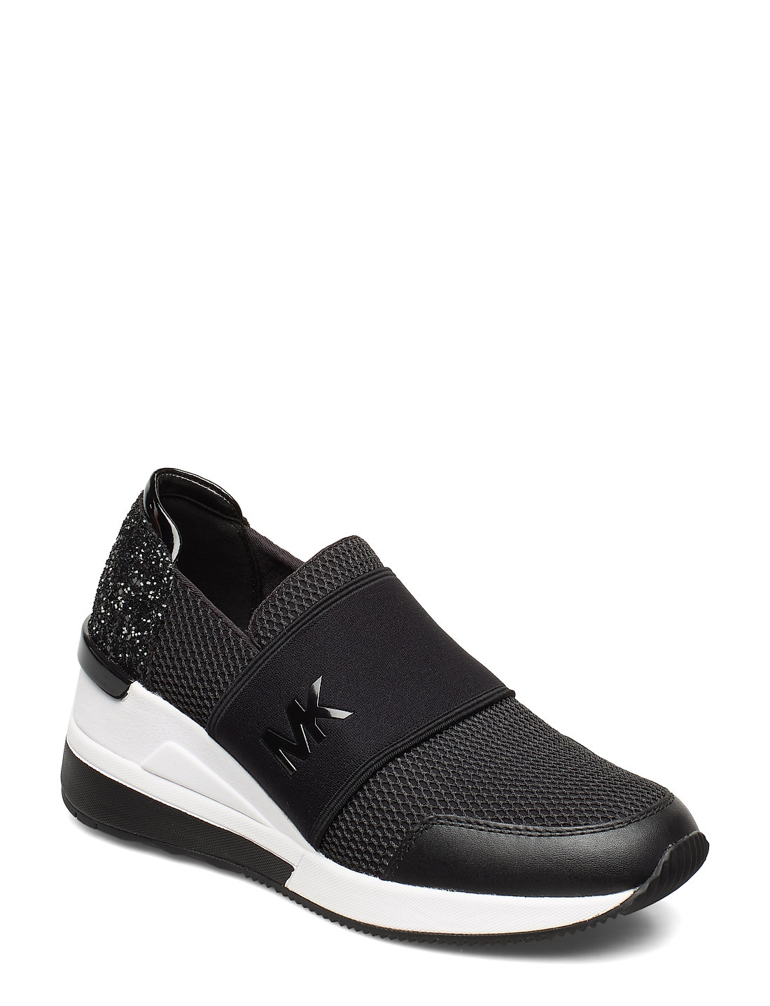 Michael kors felix scuba and embossed leather hot sale sneaker