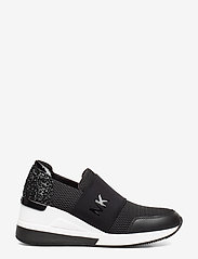 Michael Kors - ACTIVE WEDGE  FELIX TRAINER - sportiska stila apavi ar pazeminātu potītes daļu - black - 1