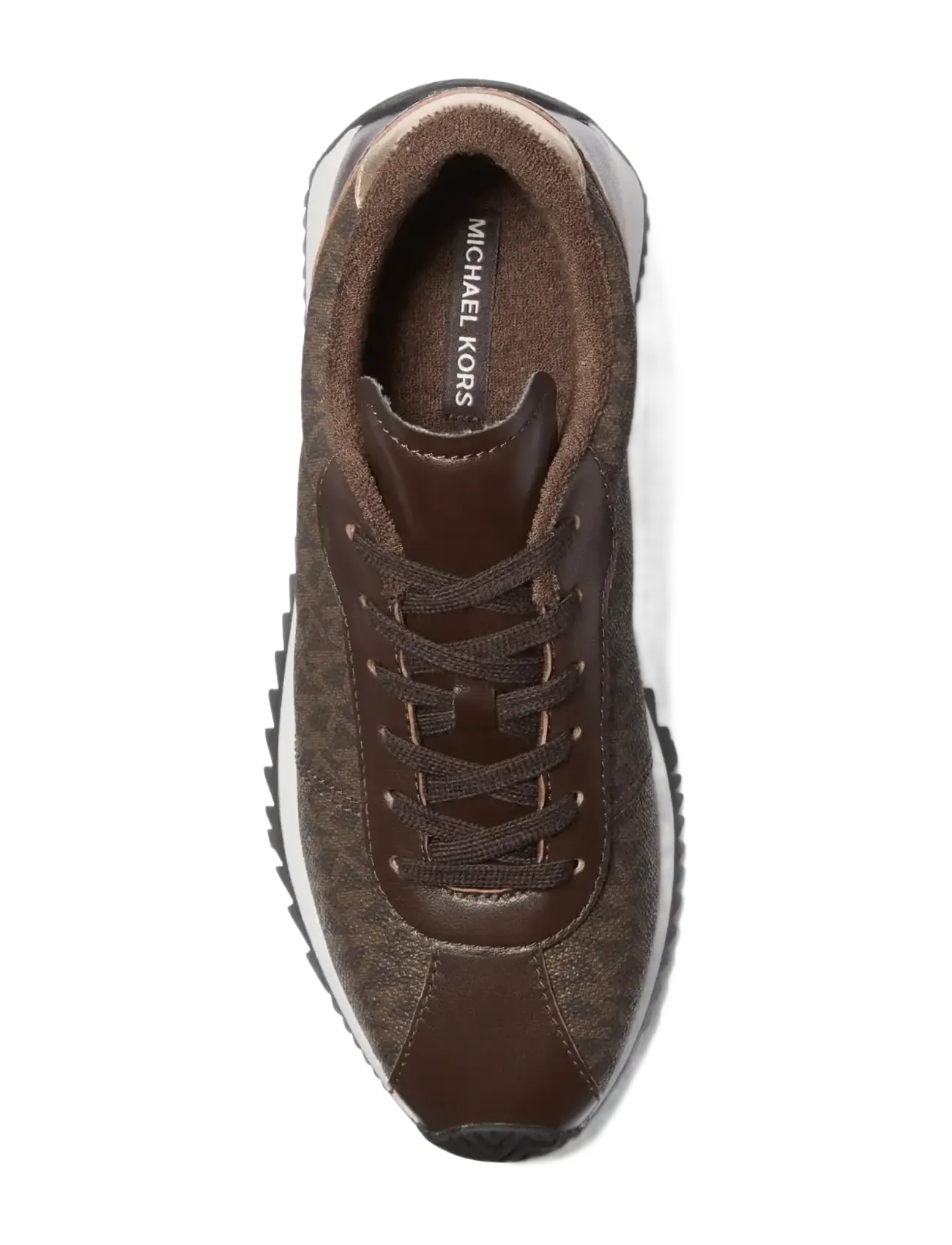 Michael Kors - RHODES TRAINER - lágir strigaskór - brown - 1