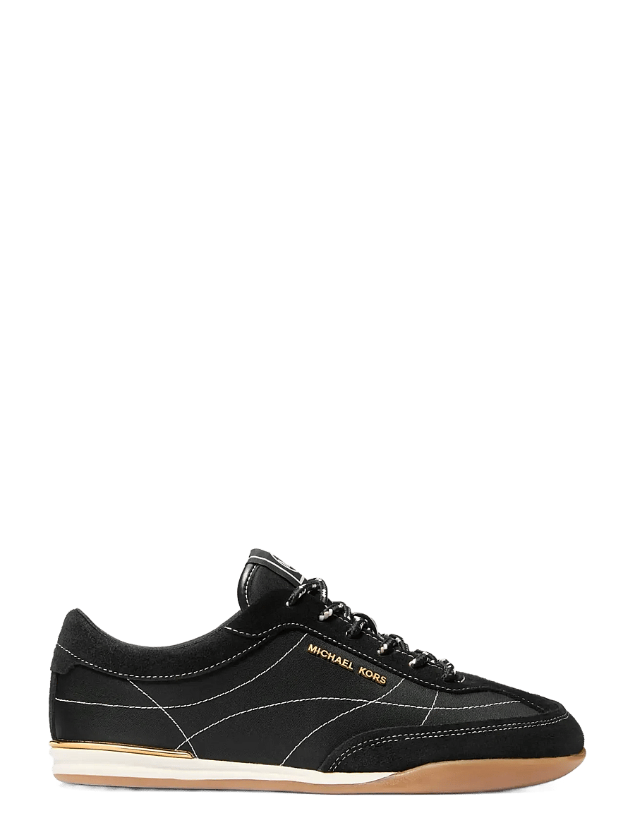 Michael Kors - NOLAN LACE UP - niedrige sneaker - black - 0