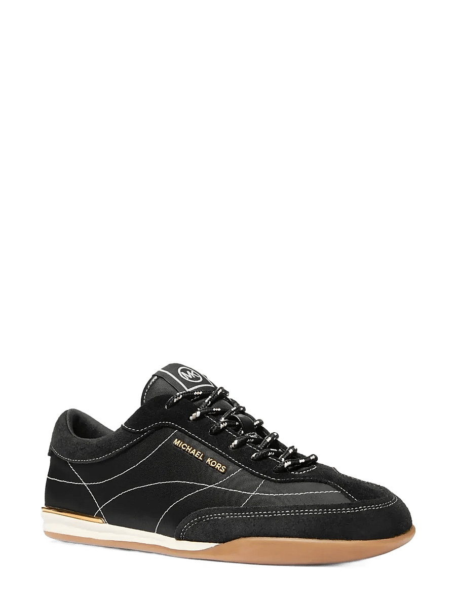 Michael Kors - NOLAN LACE UP - niedrige sneaker - black - 1