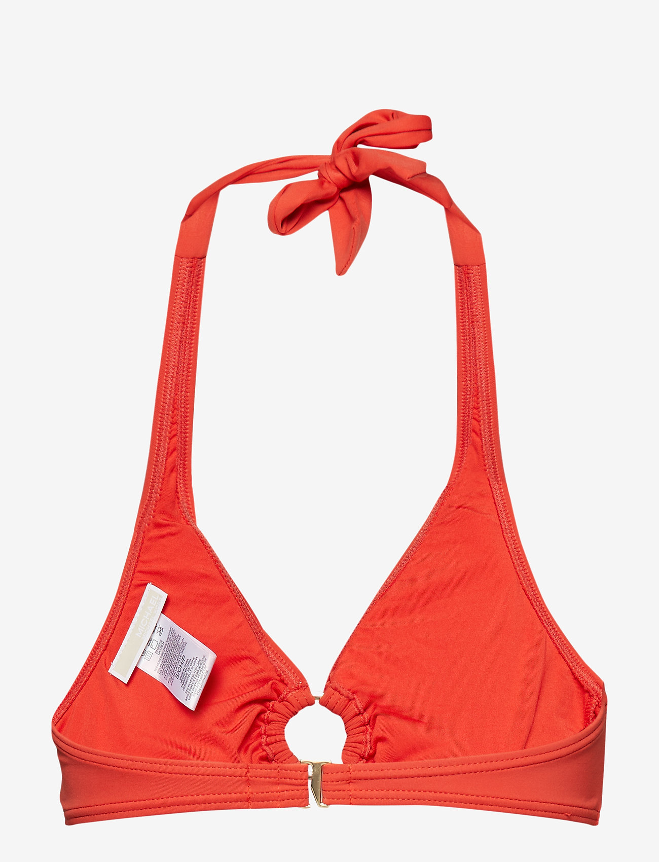 Michael Kors Swimwear - Iconic Solids Halter Bikini Top - terracotta - 1