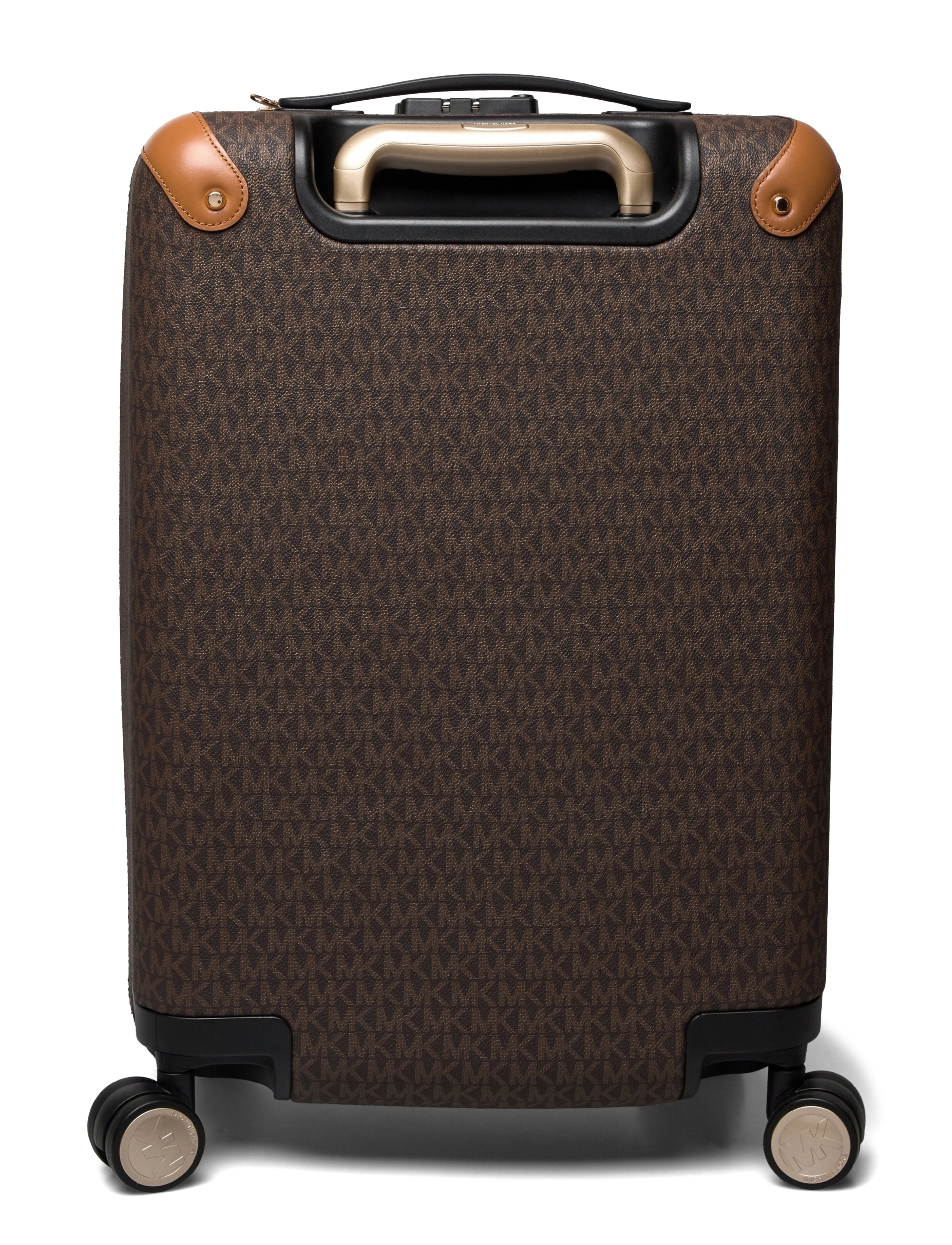 Michael Kors - SM HARDCASE TROLLEY - brn/acorn - 1