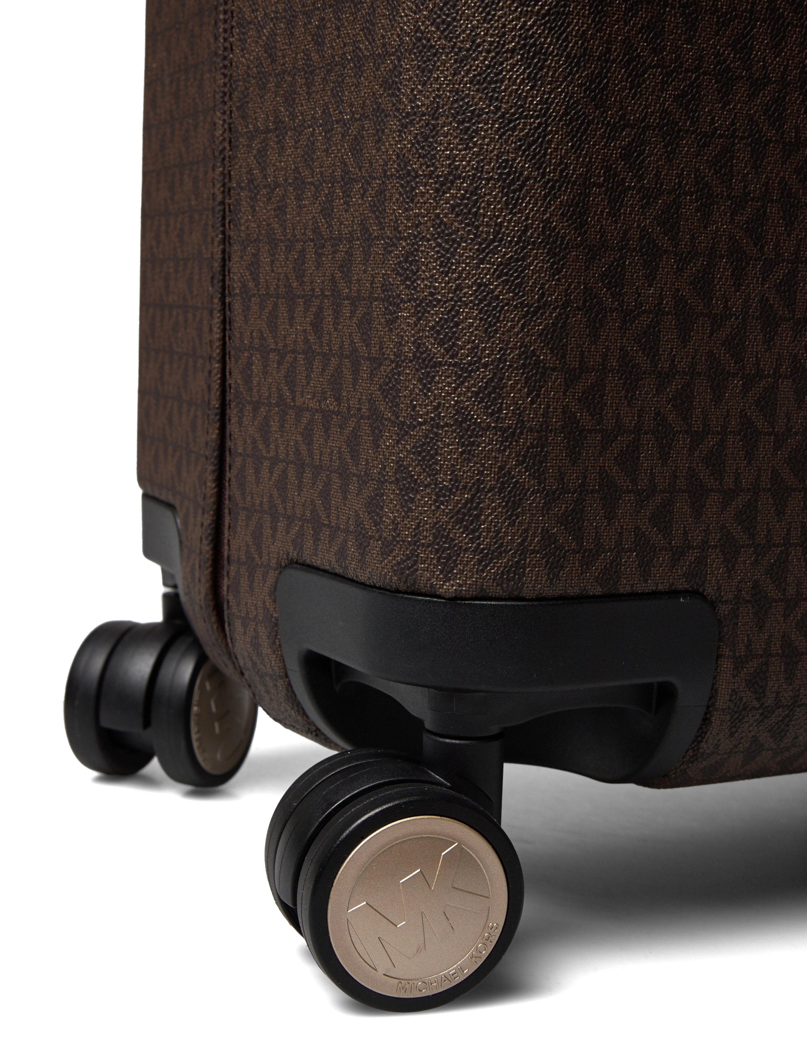 Michael Kors - SM HARDCASE TROLLEY - brn/acorn - 4