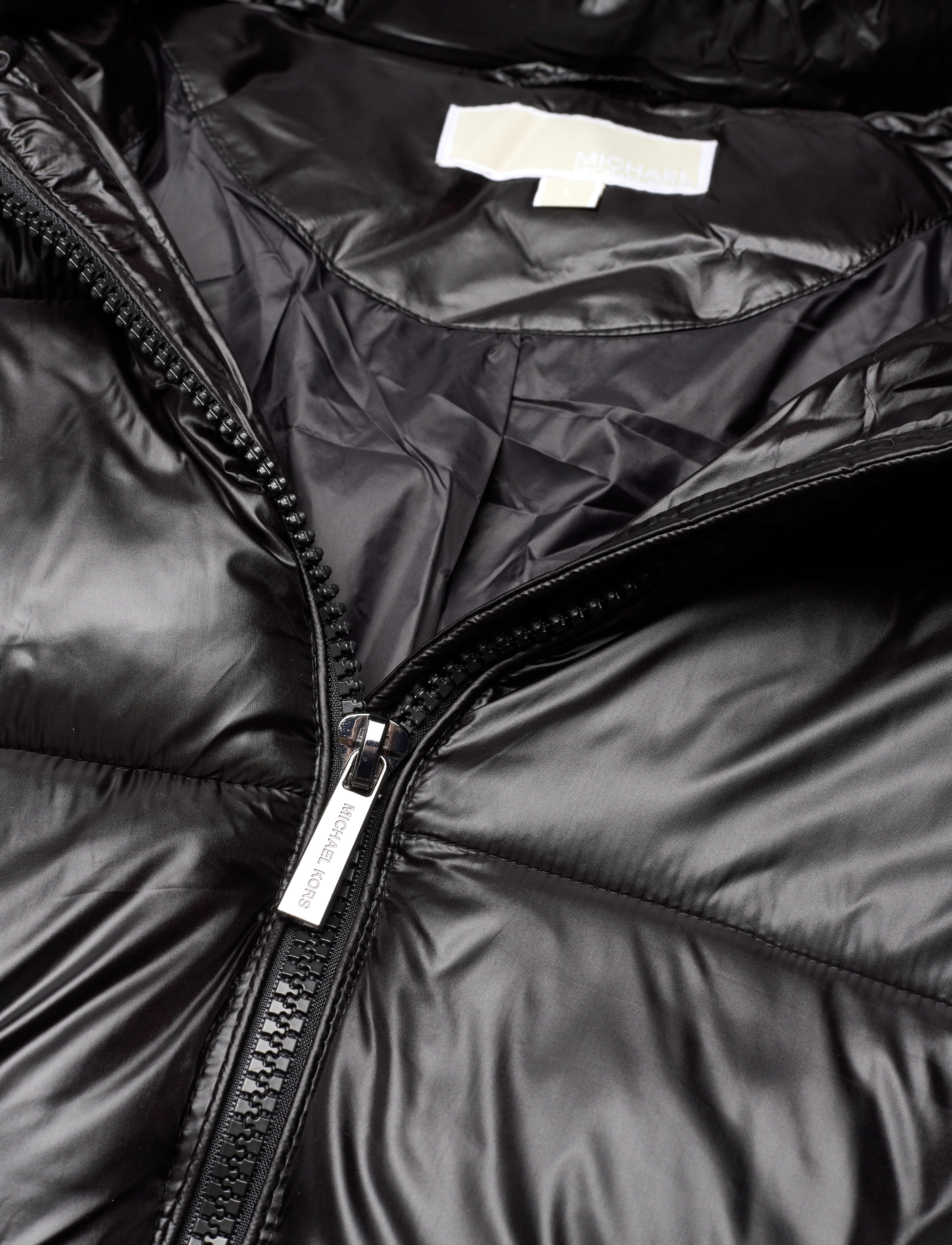 Michael Kors - BELTED HORIZONTAL QUILTED - black - 3