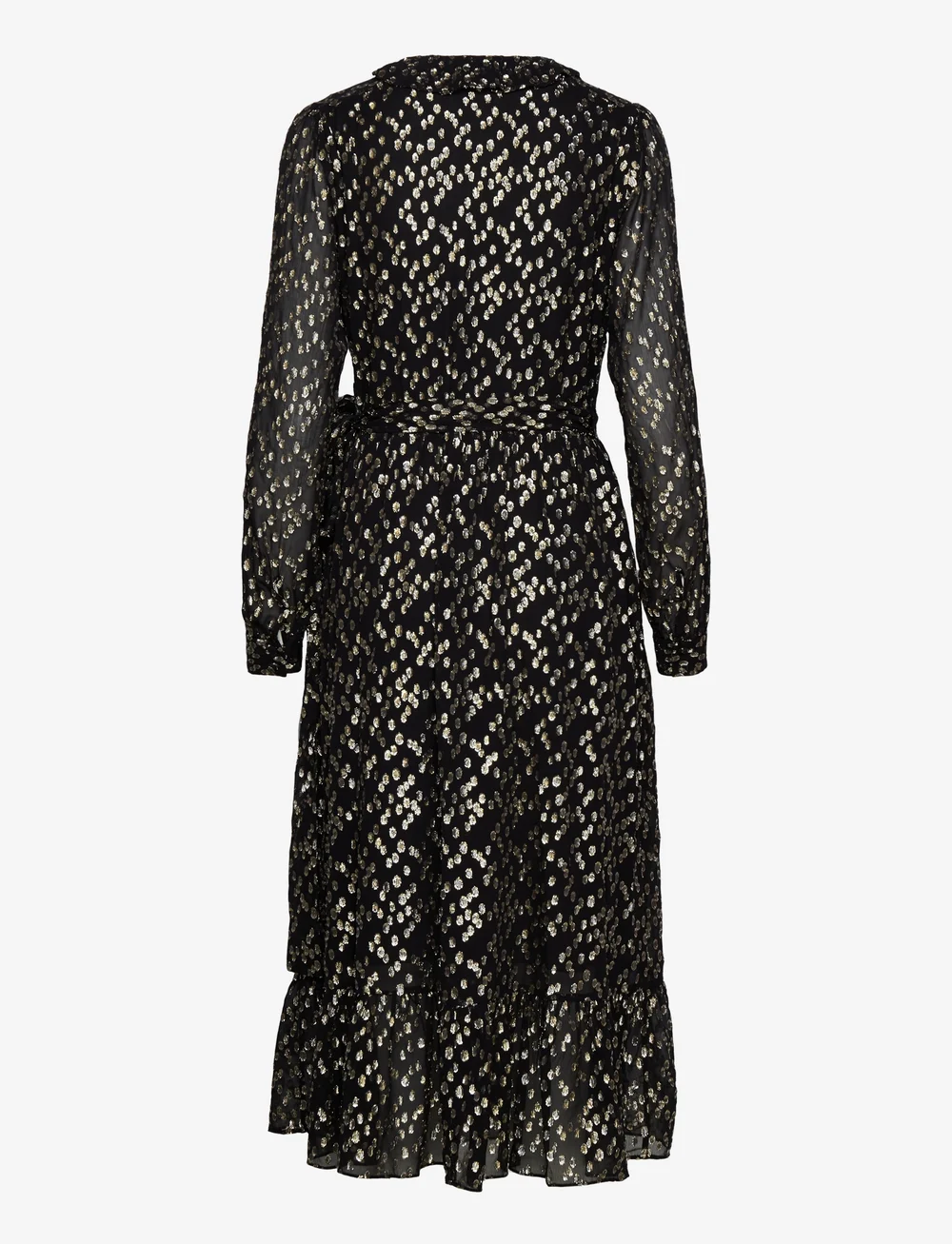 Michael kors black gold top dress