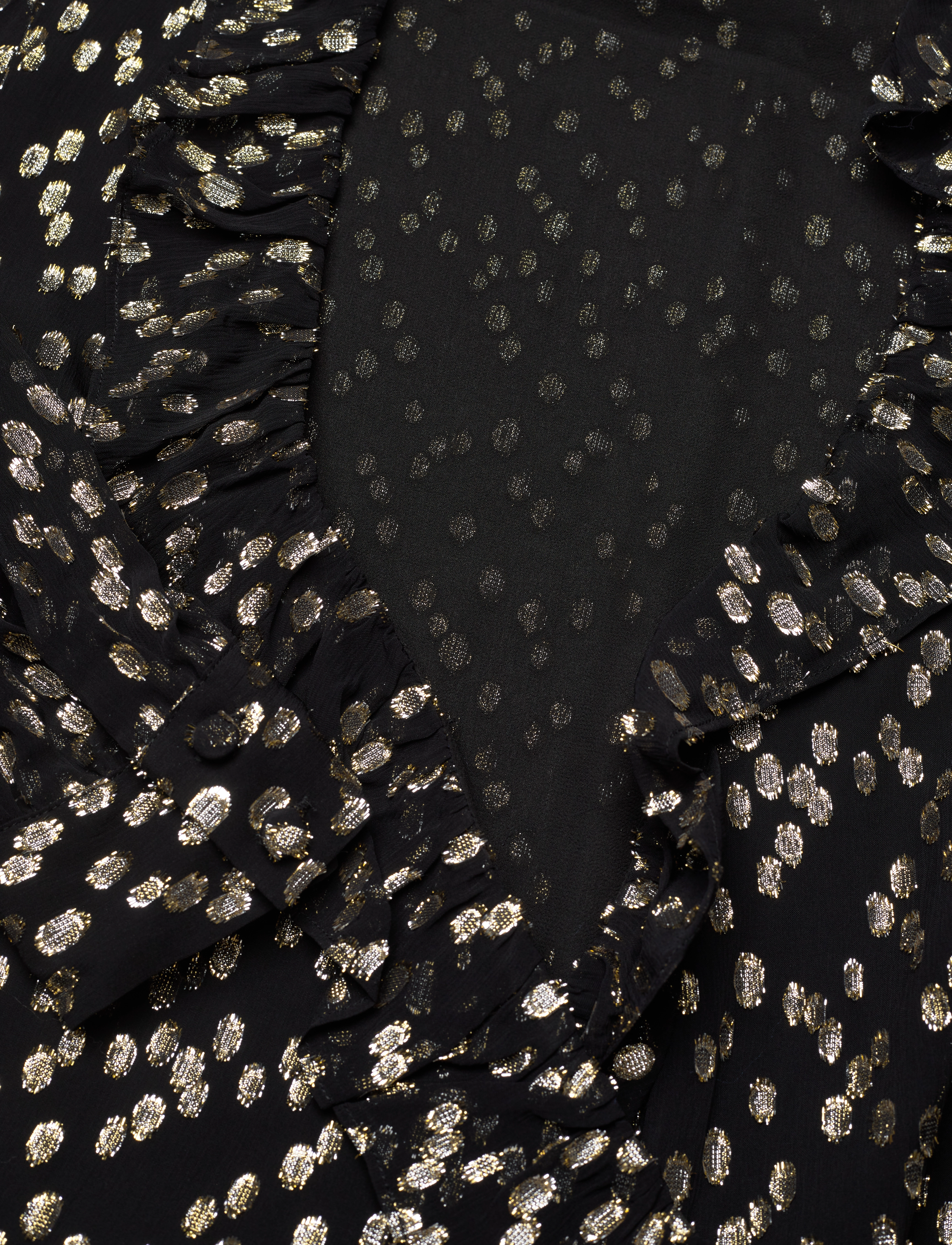 Michael Kors - CLIP DOT JQD WRAP RFL DRS - black/gold - 2