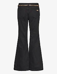 Michael Kors - FLARE CHAIN BELT DNM JEAN - džinsa bikses ar zvanveida starām - black - 1