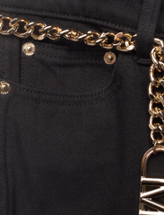 Michael Kors - FLARE CHAIN BELT DNM JEAN - džinsa bikses ar zvanveida starām - black - 2