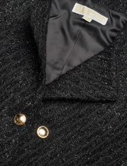Michael Kors - DB TWEED CLLRLESS JCKT - ballīšu apģērbs par outlet cenām - black - 2