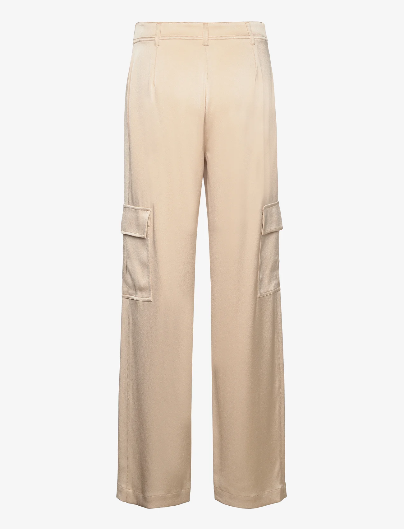 Michael Kors - SATIN CARGO PANT - cargo püksid - buff - 1