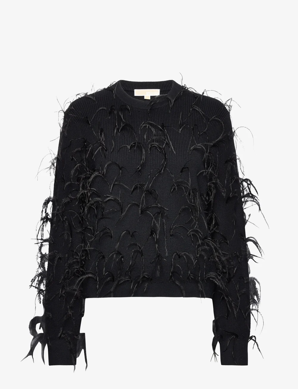 Michael Kors Feather Crop Shaker Swtr Jumpers Boozt