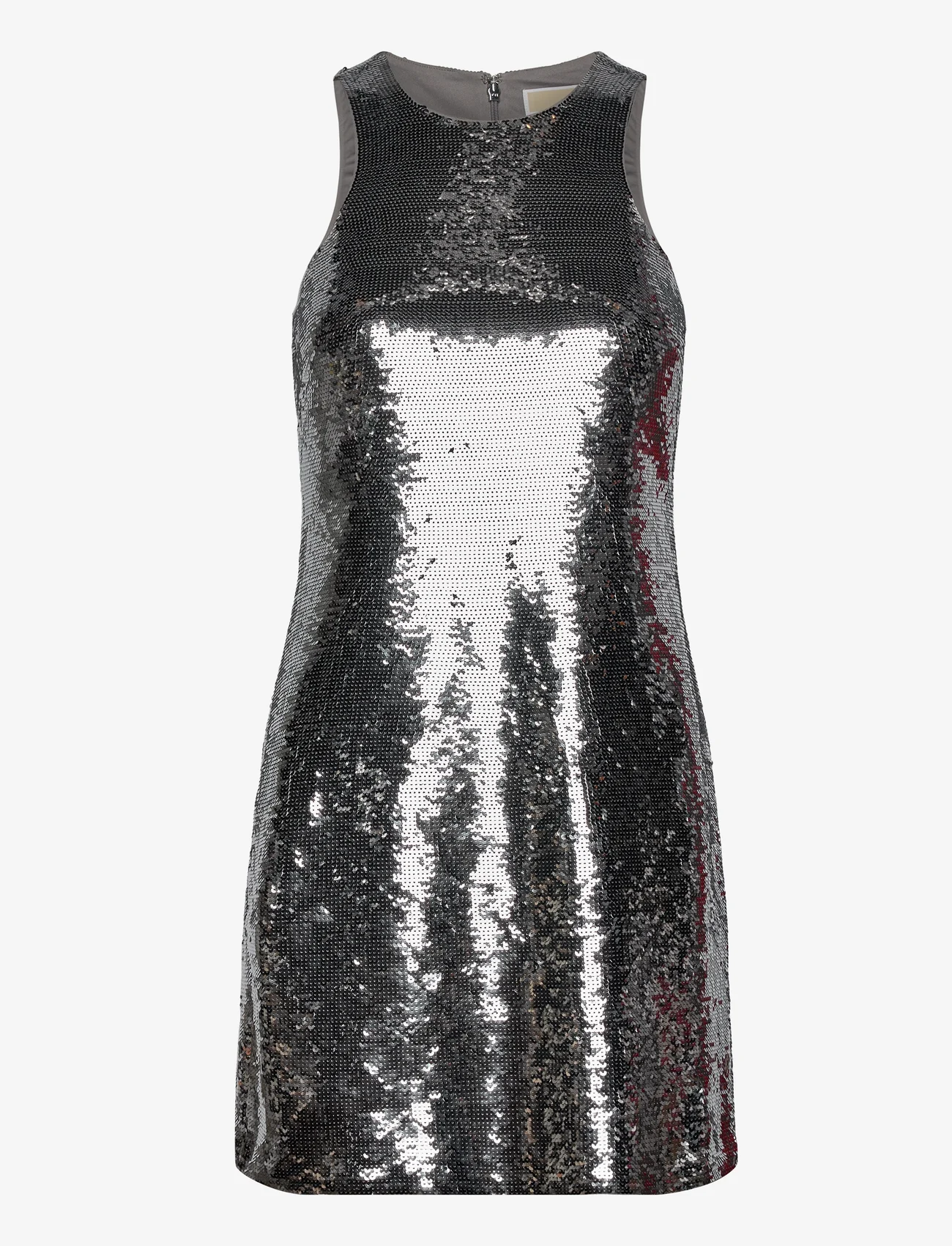 Michael Kors - SEQ TANK MINI DRESS - ballīšu apģērbs par outlet cenām - silver - 0