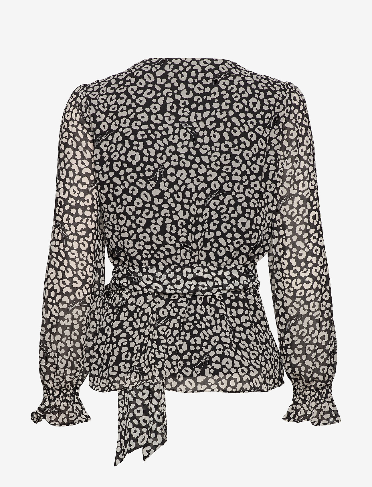 Michael Kors - LUX CAT WRAP TOP - black/bone - 1