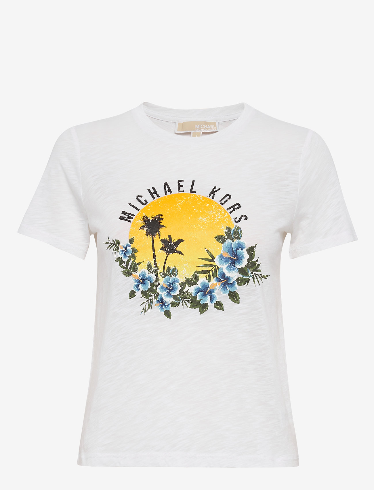 Michael Kors - ELV SUNSET GRAPHIC T - white - 0
