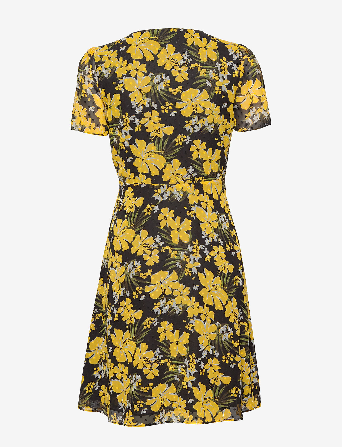 Michael Kors - HIGH WAIST VNECK DRS - bk/btdandlon - 1
