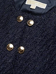 Michael Kors - DB TWEED CLLRLESS JCKT - ballīšu apģērbs par outlet cenām - midnightblue - 2
