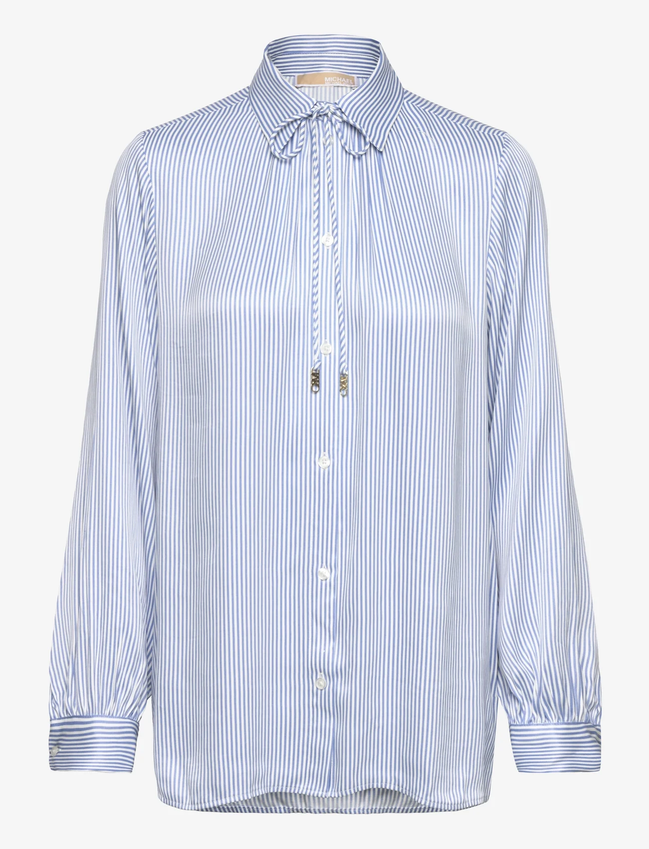 Michael Kors - GPHC LADDER PINESTR TOP - marškiniai ilgomis rankovėmis - blueberry - 0