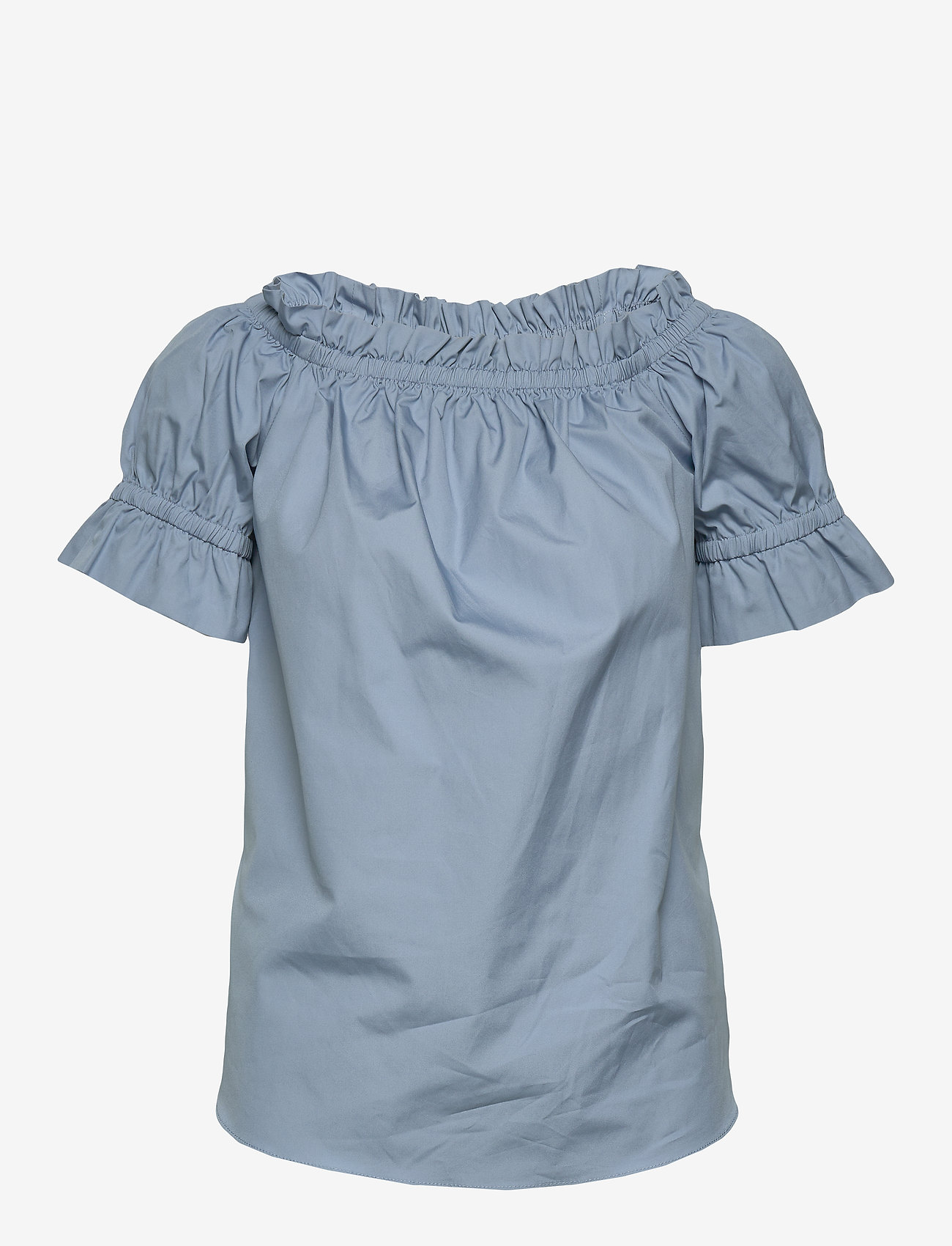 Michael Kors - POPLIN OFF SHOLDER - chambray - 2