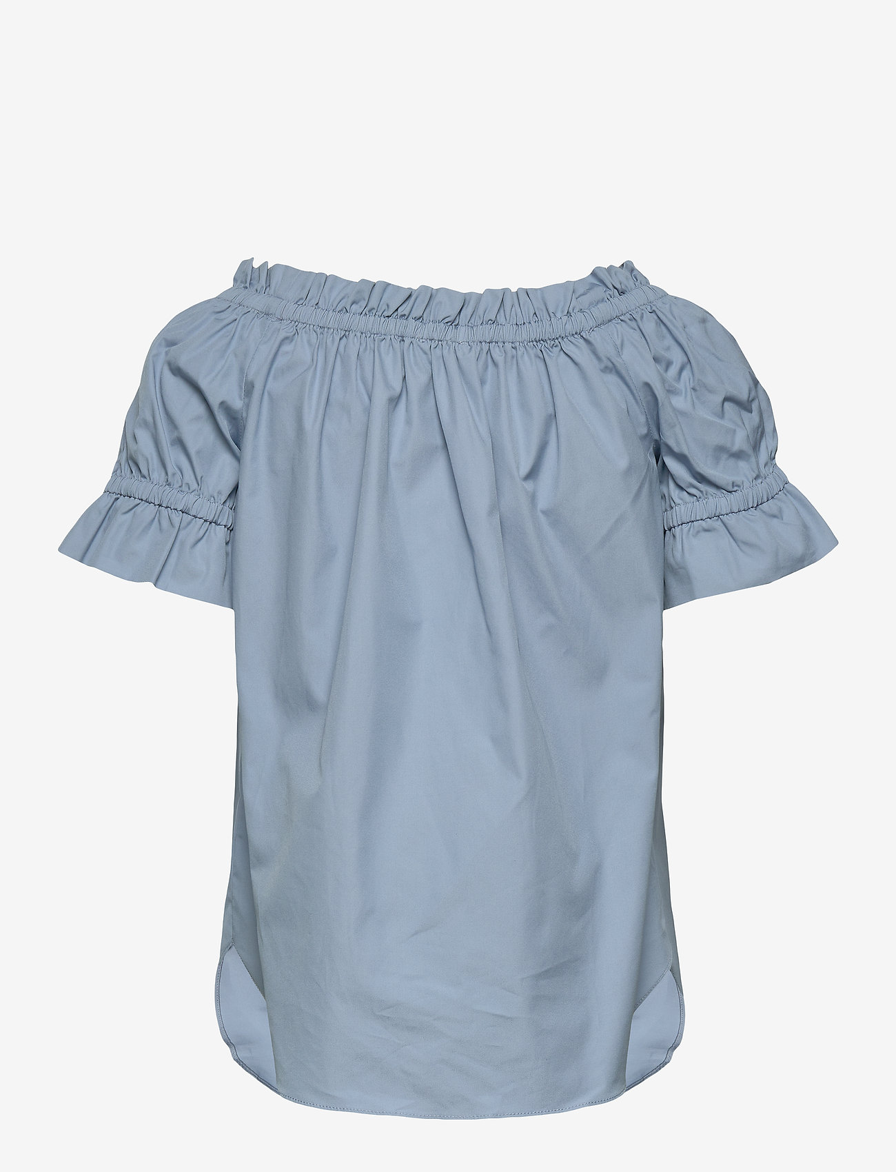 Michael Kors - POPLIN OFF SHOLDER - chambray - 3