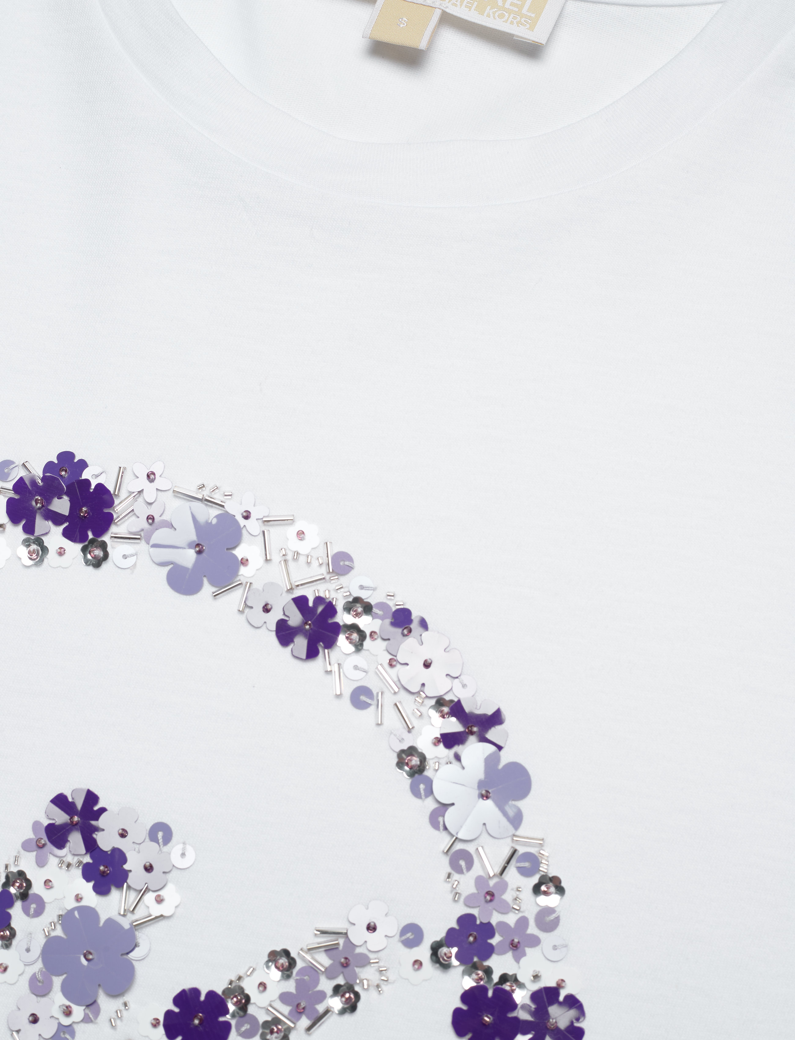 Michael Kors - EMB MK CIRCLE TEE - white - 2