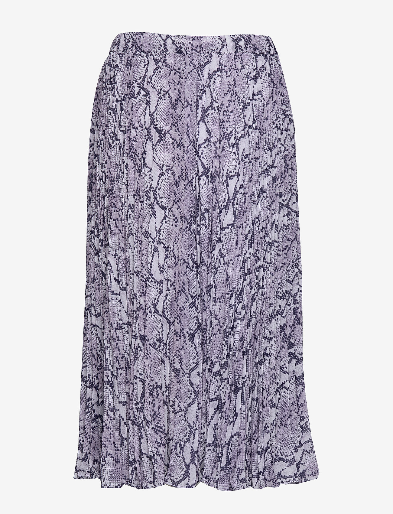 Michael Kors - SAT SNAKE PLTED SKIRT - midi kjolar - lavendermist - 1