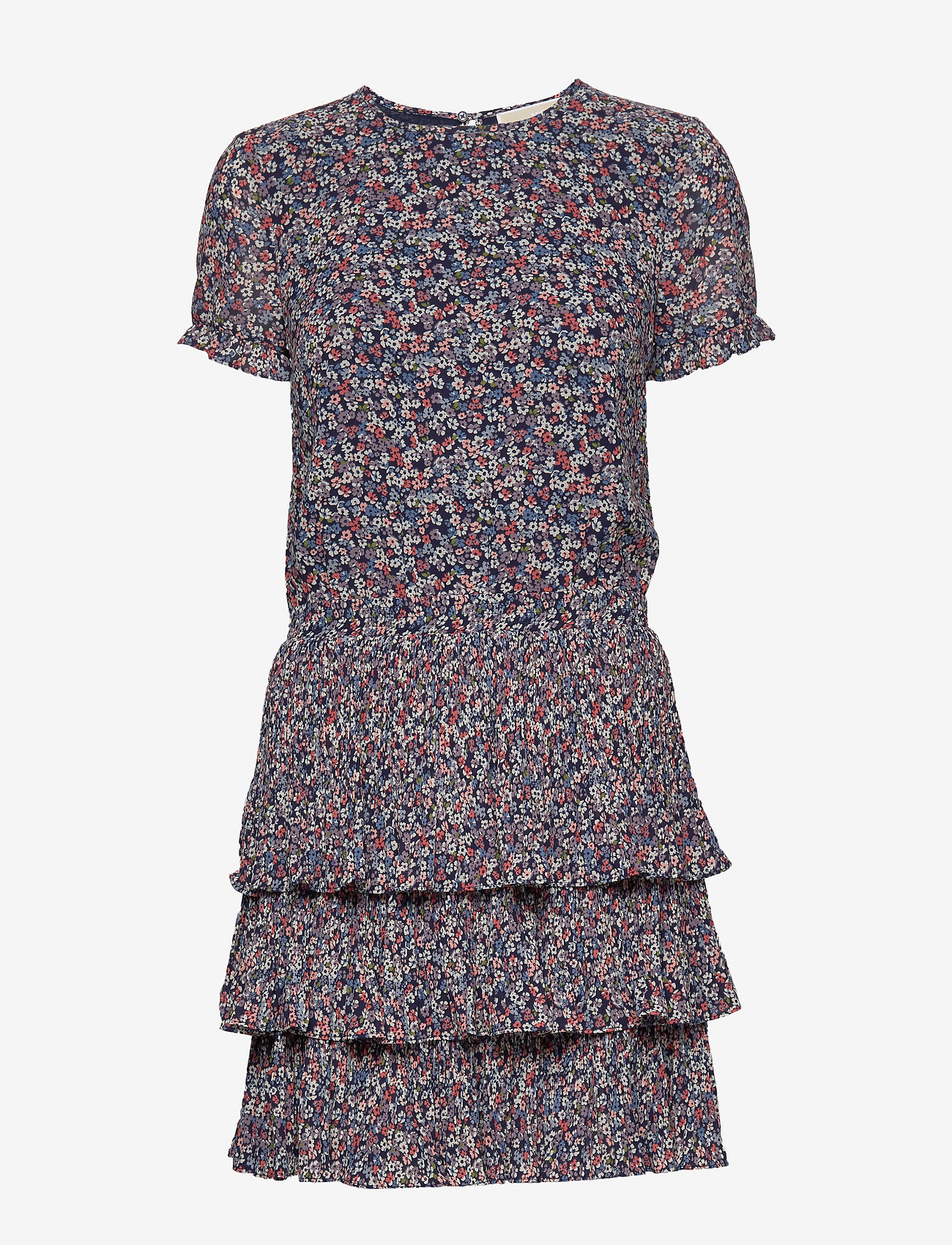 Michael Kors - PLEAT TIER DRESS - coral peach - 0