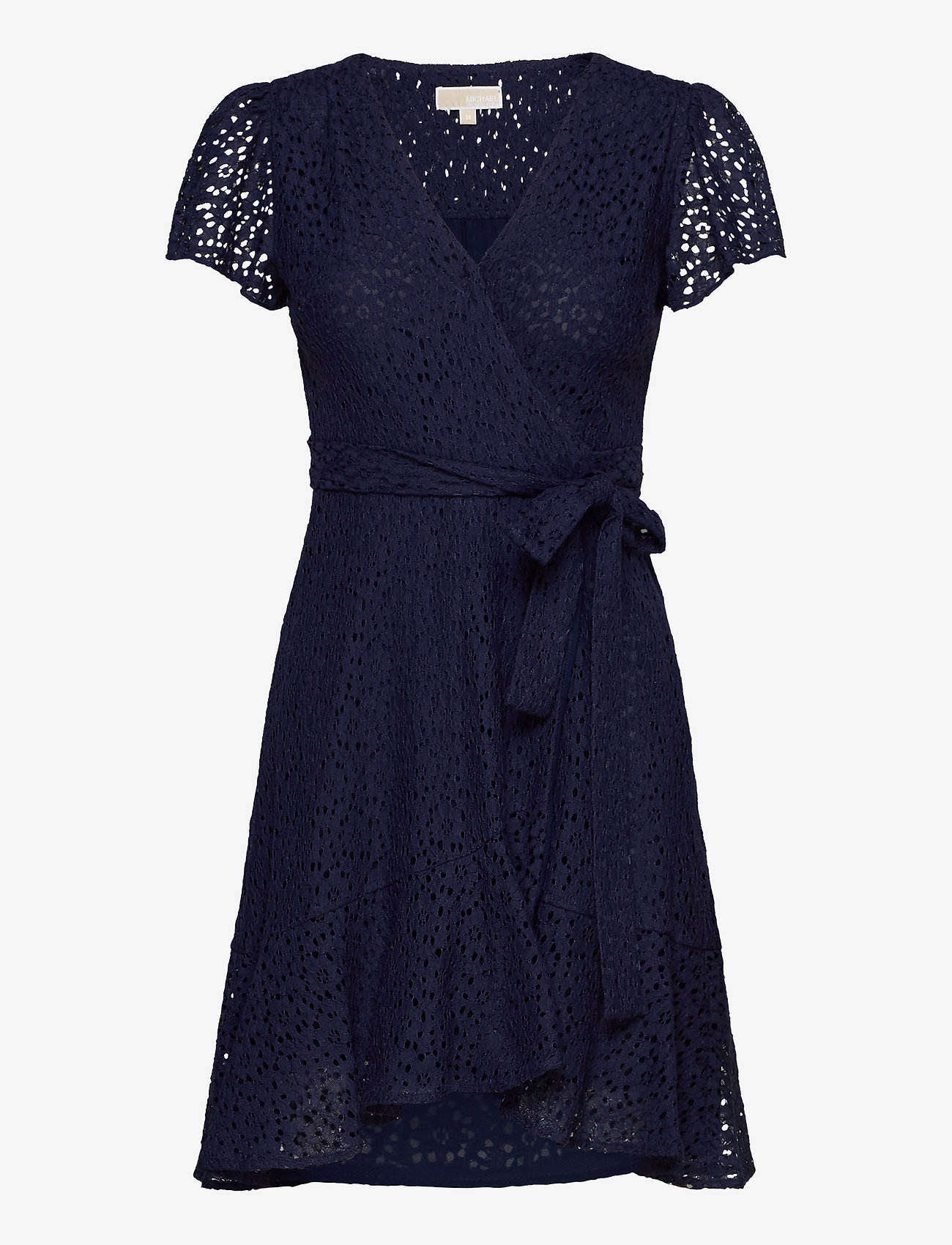 Michael Kors - LACE WRAP DRESS - true navy - 0